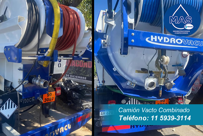 Camión Vactor Combinado  en Munro
