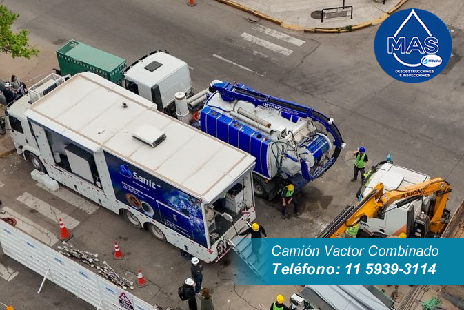Empresa de Camión Vactor Combinado en Munro