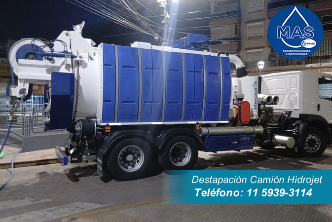 Empresa de Camión Hidrojet en Martínez